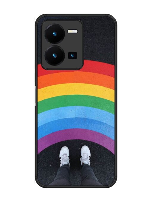 Legs Rainbow Glossy Metal TPU Phone Cover for Vivo Y27 Zapvi