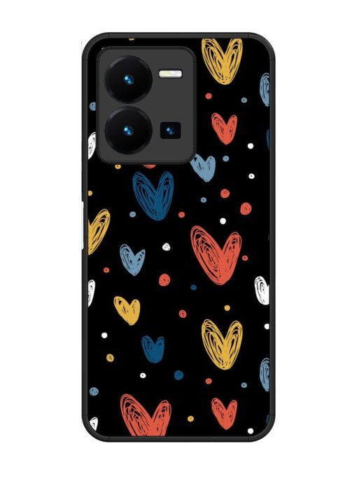 Happy Valentines Day Glossy Metal TPU Phone Cover for Vivo Y27 Zapvi