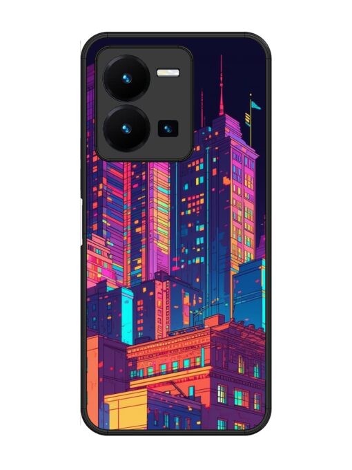 City View Glossy Metal Phone Cover for Vivo Y27 Zapvi