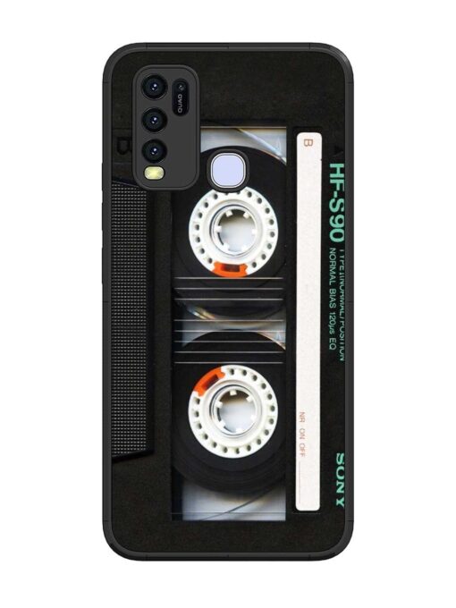 Sony Hf-S90 Cassette Glossy Metal Phone Cover for Vivo Y30 Zapvi