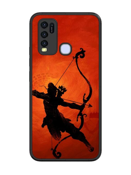 Illustration Lord Rama Glossy Metal Phone Cover for Vivo Y30 Zapvi