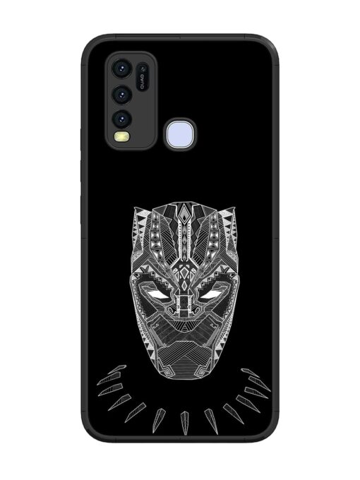 Fictional Art Glossy Metal Phone Cover for Vivo Y30 Zapvi