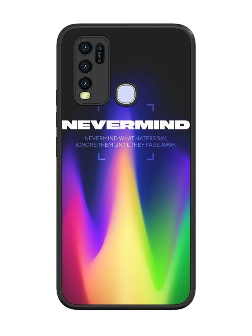 Nevermind Glossy Metal Phone Cover for Vivo Y30 Zapvi