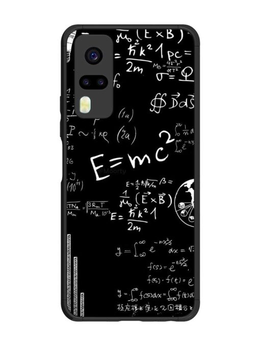 E=Mc2 Mass?Energy Equivalence Glossy Metal Phone Cover for Vivo Y31 Zapvi