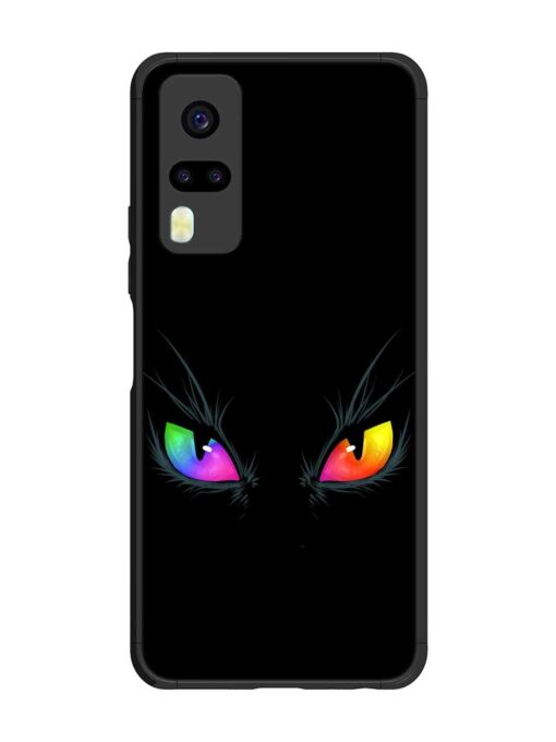 Cat Eyes Glossy Metal Phone Cover for Vivo Y31