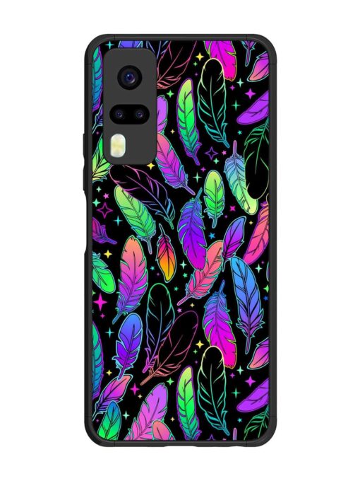 Bright Multi Colored Seamless Glossy Metal Phone Cover for Vivo Y31