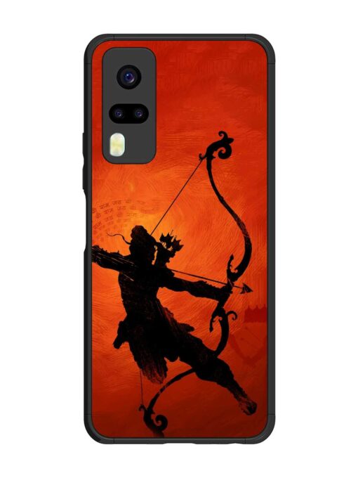 Illustration Lord Rama Glossy Metal Phone Cover for Vivo Y31