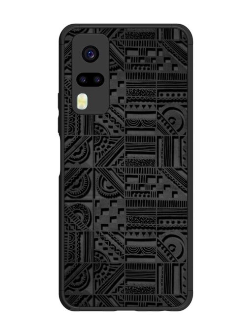 Seamless Pattern Glossy Metal Phone Cover for Vivo Y31 Zapvi