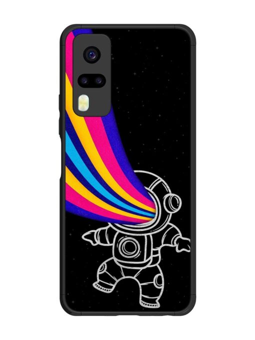 Astronaut Glossy Metal TPU Phone Cover for Vivo Y31