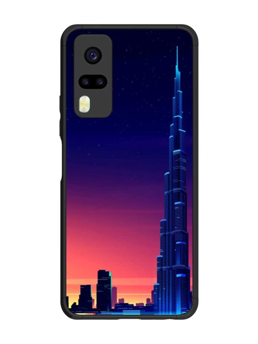 Burj Khalifa Abstract Glossy Metal Phone Cover for Vivo Y31