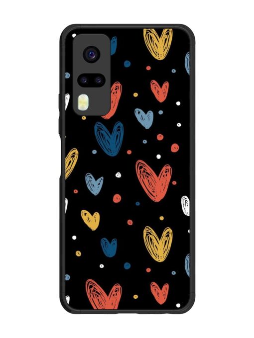 Happy Valentines Day Glossy Metal TPU Phone Cover for Vivo Y31