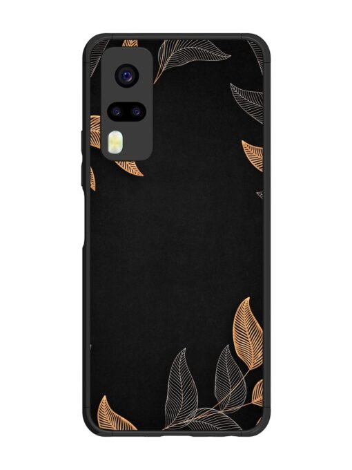 Foliage Art Glossy Metal Phone Cover for Vivo Y31 Zapvi