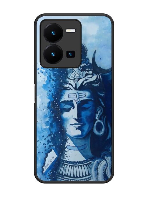 Shiv Art Glossy Metal Phone Cover for Vivo Y35 Zapvi