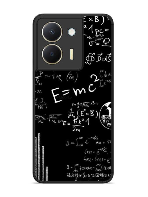 E=Mc2 Mass?Energy Equivalence Glossy Metal Phone Cover for Vivo Y36