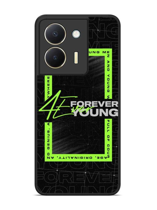 Forever Young Glossy Metal Phone Cover for Vivo Y36