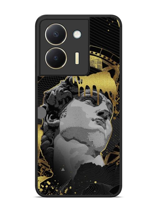 Roman Face Glossy Metal Phone Cover for Vivo Y36 Zapvi