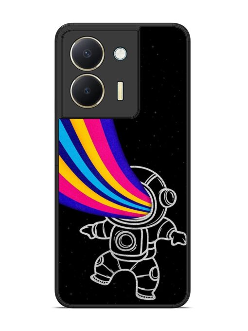 Astronaut Glossy Metal TPU Phone Cover for Vivo Y36