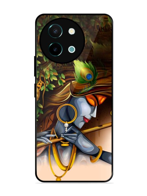 Krishna Glossy Metal Phone Cover for Vivo Y38 (5G) Zapvi