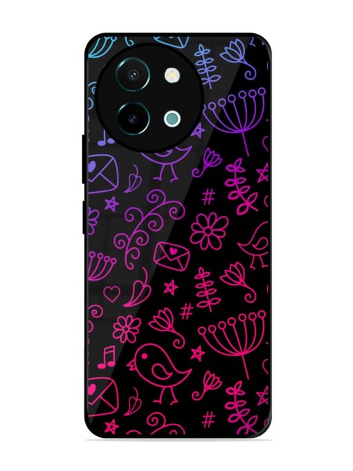 Cool Girly Glossy Metal Phone Cover for Vivo Y38 (5G)