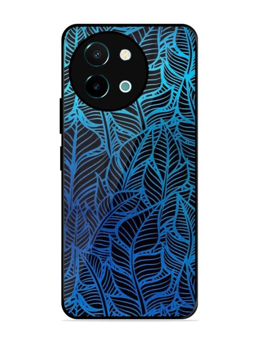 Decorative Topical Glossy Metal Phone Cover for Vivo Y38 (5G) Zapvi