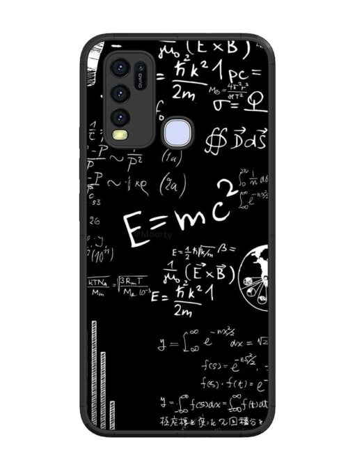 E=Mc2 Mass?Energy Equivalence Glossy Metal Phone Cover for Vivo Y50 Zapvi