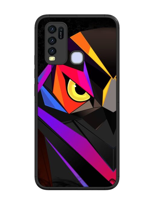 Wpap Owl Glossy Metal Phone Cover for Vivo Y50 Zapvi