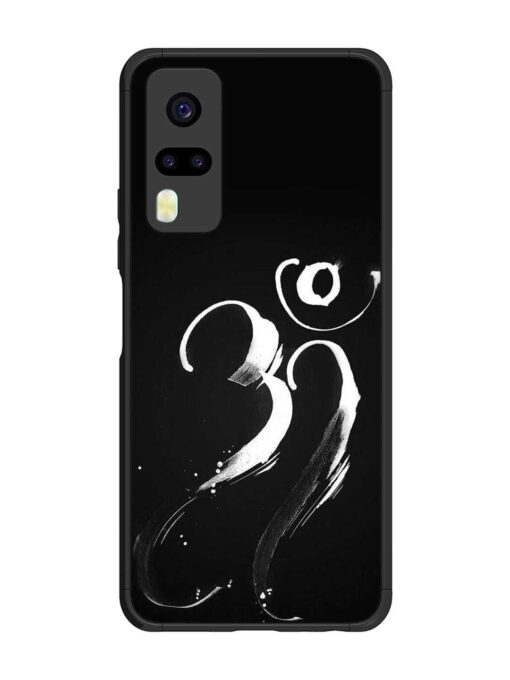 Om Logo Glossy Metal Phone Cover for Vivo Y51