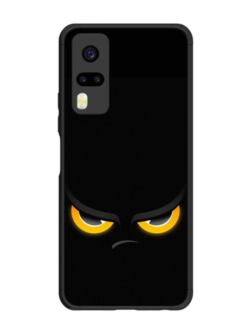 Scary Yellow Eye Glossy Metal TPU Phone Cover for Vivo Y51 Zapvi