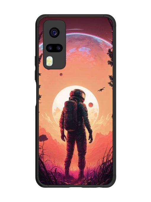 Red Sky At Morning Glossy Metal Phone Cover for Vivo Y51 Zapvi