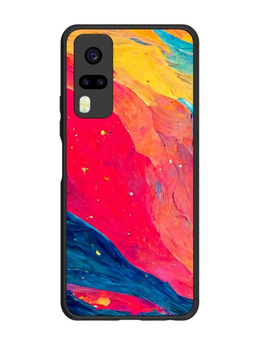 Starry Night Glossy Metal Phone Cover for Vivo Y51 Zapvi