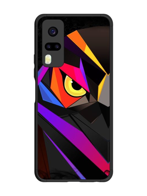 Wpap Owl Glossy Metal Phone Cover for Vivo Y51 Zapvi