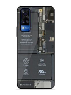 Phone Insider Glossy Metal Phone Cover for Vivo Y51A