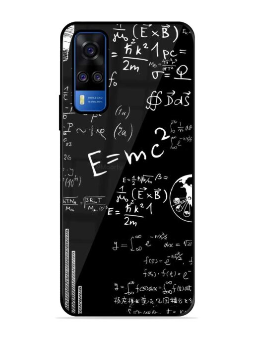 E=Mc2 Mass?Energy Equivalence Glossy Metal Phone Cover for Vivo Y51A Zapvi