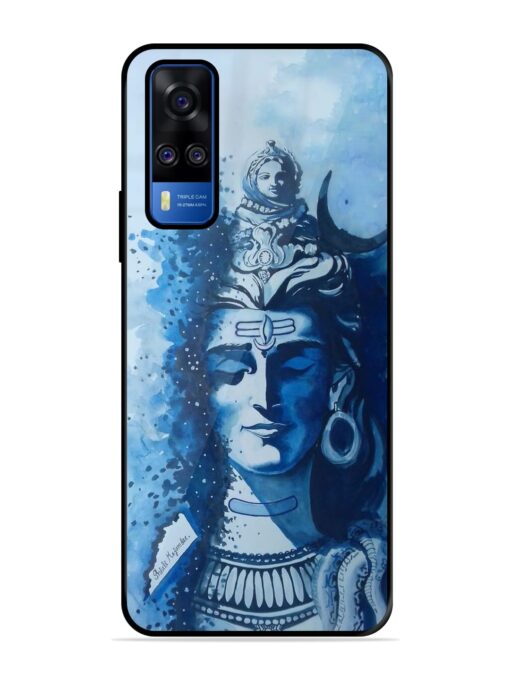 Shiv Art Glossy Metal Phone Cover for Vivo Y51A Zapvi