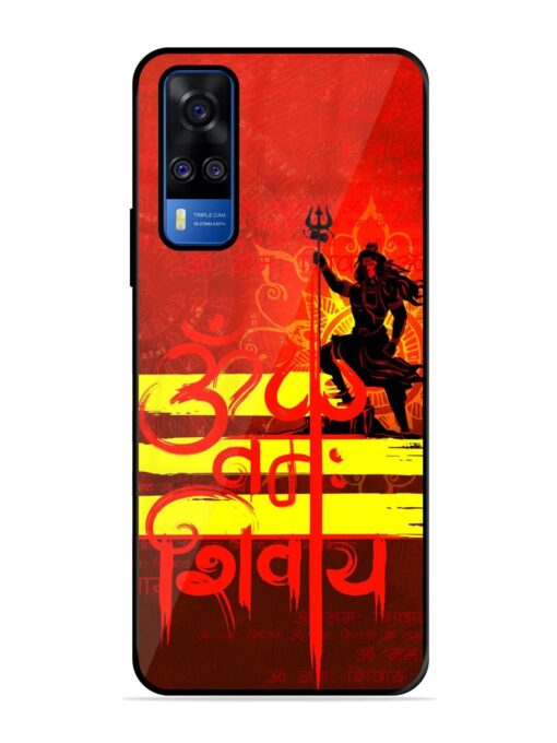 Illustration Lord Shiva Glossy Metal TPU Phone Cover for Vivo Y51A Zapvi