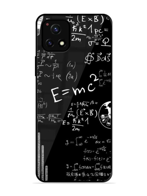 E=Mc2 Mass?Energy Equivalence Glossy Metal Phone Cover for Vivo Y52S Zapvi