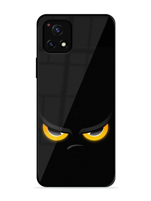 Scary Yellow Eye Glossy Metal TPU Phone Cover for Vivo Y52S Zapvi