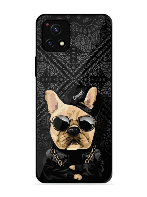 Gangsta Cool Sunmetales Dog Glossy Metal Phone Cover for Vivo Y52S Zapvi