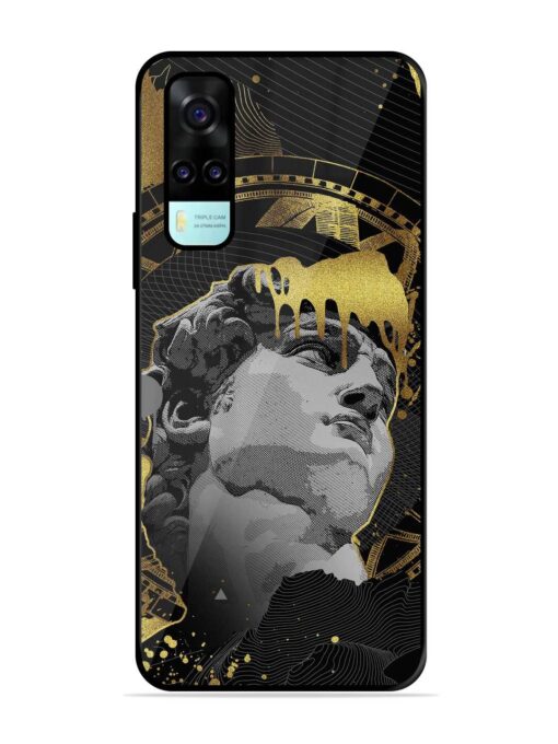 Roman Face Glossy Metal Phone Cover for Vivo Y53S Zapvi