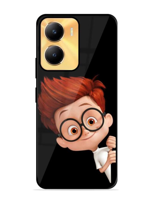 Smart Boy Cartoon Glossy Metal Phone Cover for Vivo Y56 (5G)