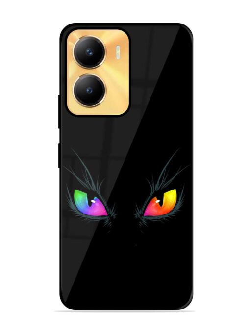 Cat Eyes Glossy Metal Phone Cover for Vivo Y56 (5G)