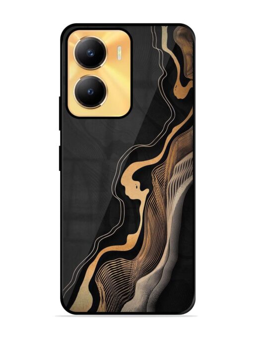 Abstract Art Glossy Metal TPU Phone Cover for Vivo Y56 (5G) Zapvi