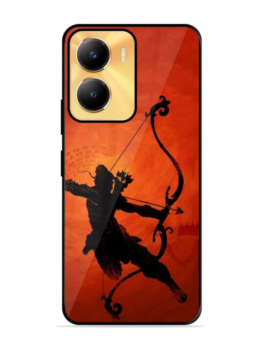 Illustration Lord Rama Glossy Metal Phone Cover for Vivo Y56 (5G)