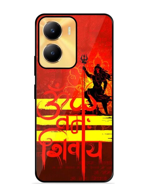 Illustration Lord Shiva Glossy Metal TPU Phone Cover for Vivo Y56 (5G)