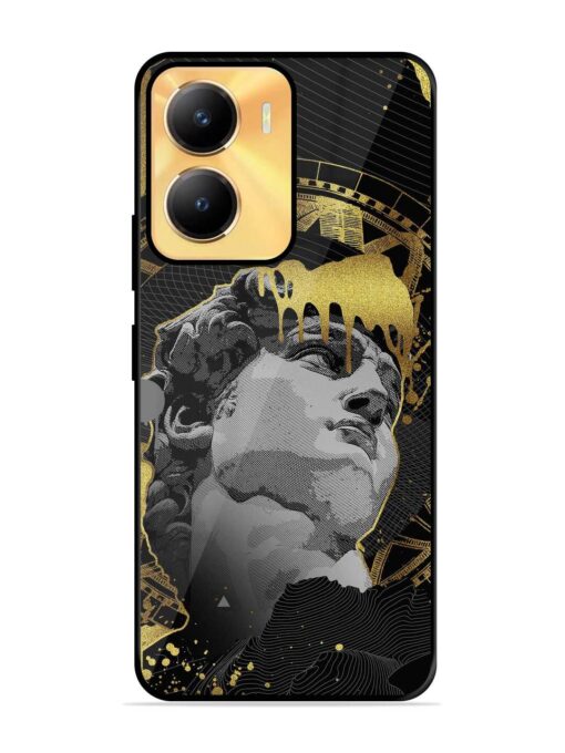 Roman Face Glossy Metal Phone Cover for Vivo Y56 (5G)