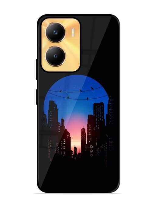 Minima City Vibe Glossy Metal Phone Cover for Vivo Y56 (5G)