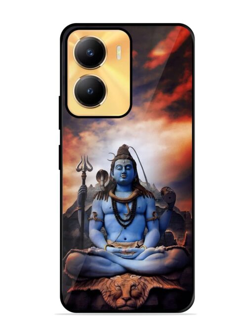 Jai Jai Shiv Glossy Metal Phone Cover for Vivo Y56 (5G)