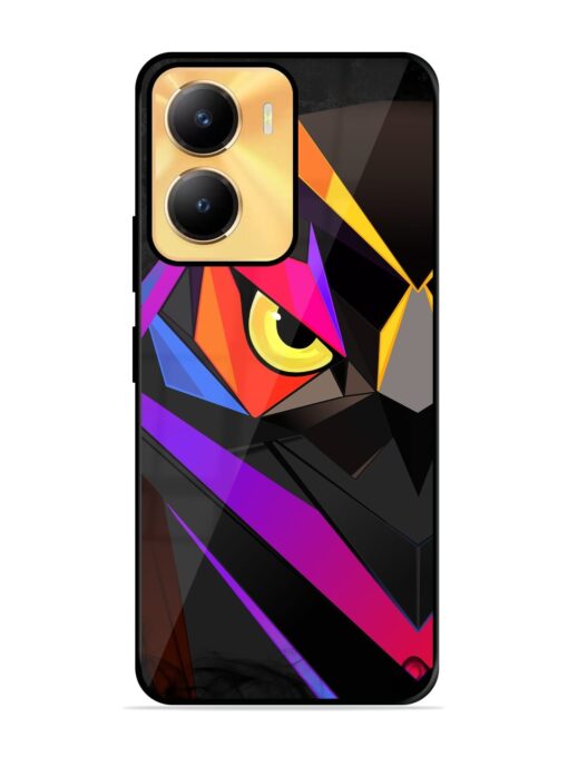 Wpap Owl Glossy Metal Phone Cover for Vivo Y56 (5G)