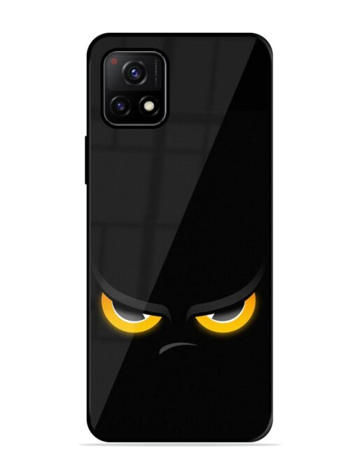 Scary Yellow Eye Glossy Metal TPU Phone Cover for Vivo Y72 (5G) Zapvi