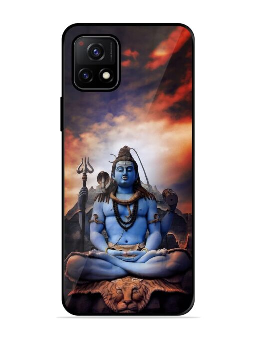 Jai Jai Shiv Glossy Metal Phone Cover for Vivo Y72 (5G) Zapvi